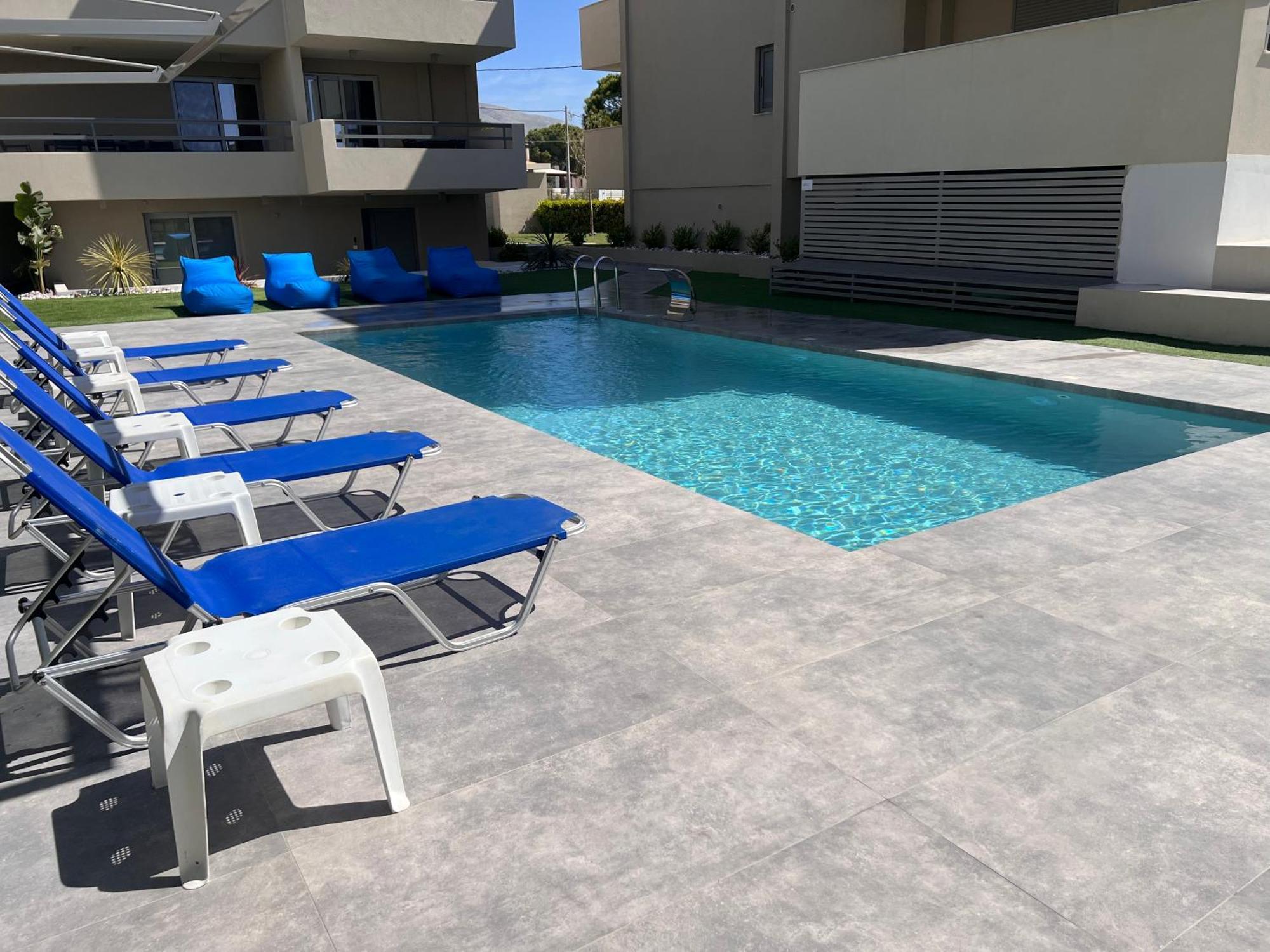 Sia Mare Apartment Kalivia Thorikou Bagian luar foto